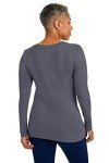 Healing Hands Women's Longsleeve Soft Knit Scrub Tee