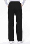Dickies Women's Black Elastic Waist Scrub Pants