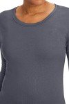 Healing Hands Women's Longsleeve Soft Knit Scrub Tee
