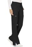 Cherokee Women's Black Mid Rise Flare Pants
