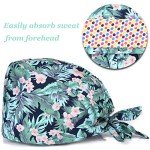Adjustable Bouffant Working Cap with Sweatband