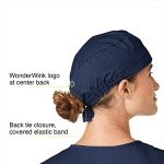 WonderWink Unisex Navy Tie Back Scrub Cap