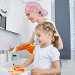 6-Pack Women’s Adjustable Bouffant Scrub Caps