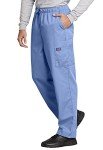 Dickies Men's Cargo Scrubs Pants - Ceil Blue, Large