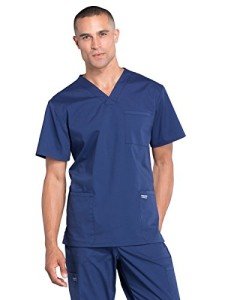 Cherokee Workwear WW695 Men's V-Neck Scrub Top