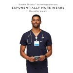 FIGS Chisec Men's Navy Scrubs with 3 Pockets