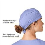 WonderWink Unisex Tie Back Scrub Cap - Ceil Blue