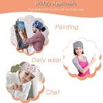 12 Pack Adjustable Women’s Nursing Caps with Buttons