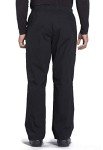 Cherokee Men's Scrub Pants with Elastic Waist, Black