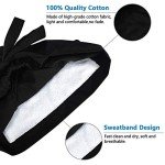 Women's Adjustable Working Caps with Button and Sweatband