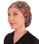 Coral Riley Medical Scrub Caps - Adjustable Closure