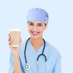 12 Color Adjustable Bouffant Surgical Caps for Nurses