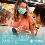 DEMETECH Level 3 Disposable Face Masks, 50 Pack