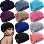 Geyoga 10 Soft Bouffant Caps with Buttons