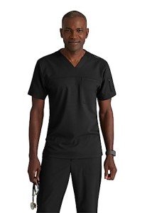 BARCO Grey's Anatomy Men's V-Neck Scrub Top