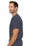 Med Couture RothWear Men's Candence One Pocket Top - Gray