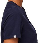 FIGS Women's Navy Blue One-Pocket Scrub Top