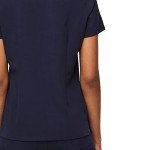 FIGS Women's Navy Blue One-Pocket Scrub Top