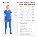 Women's Infinity Cherokee Zip Front Scrub Jacket - Black
