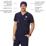 Navy Unisex Expandable Scrub Cap by FIGS