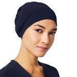 Navy Unisex Expandable Scrub Cap by FIGS
