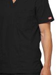 Men's Dickies Hospital Scrub Top - Black
