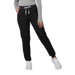 Kitmaz Women's Stretch Jogger Scrub Pants - Black
