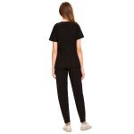 Comfortable Women's Medical Scrubs Set - Black