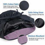 Iris Craft Adjustable Satin-Lined Working Cap - Black
