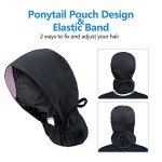 Iris Craft Adjustable Satin-Lined Working Cap - Black