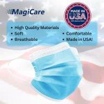 MagiCare Blue Disposable Medical Face Masks - 50ct