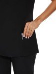CozyFit Women's Stretch V-Neck Scrubs Set