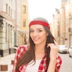 16 Pack Elastic Headbands with Buttons for Nurses