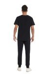 CozyFit Men's Stretch V-Neck Scrub Set with Pockets
