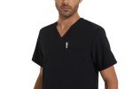 CozyFit Men's Stretch V-Neck Scrub Set with Pockets