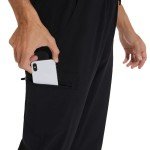 CozyFit Men's Stretch V-Neck Scrub Set with Pockets