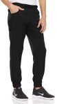 Men's Black Stretch Scrub Joggers with Pockets