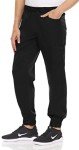 Men's Black Stretch Scrub Joggers with Pockets