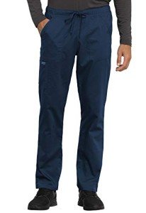 Cherokee Unisex Drawstring Medical Pants - Navy