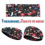 HoogaLife 4pc Button Headbands for Masks