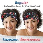 HoogaLife 4pc Button Headbands for Masks