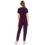 CozyFit Women’s Curved V-Neck Scrub Set - XXL