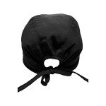Unisex Black Dagacci Medical Scrub Cap