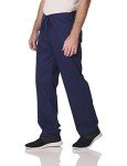 Dickies Men’s Navy Drawstring Scrub Pants, Large