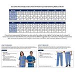 Strictly Scrubs V-Neck Medical Scrub Set - Green