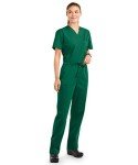 Strictly Scrubs V-Neck Medical Scrub Set - Green