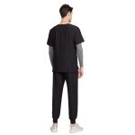 Men's Classic V-Neck Scrub Top & Jogger Pants