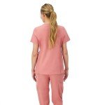 Hanes Women's Moisture-Wicking Stretch Scrub Top - Pink