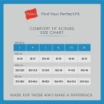 Hanes Women's Moisture-Wicking Stretch Scrub Top - Pink