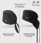 Bouffant Scrub Cap for Women with Ponytail